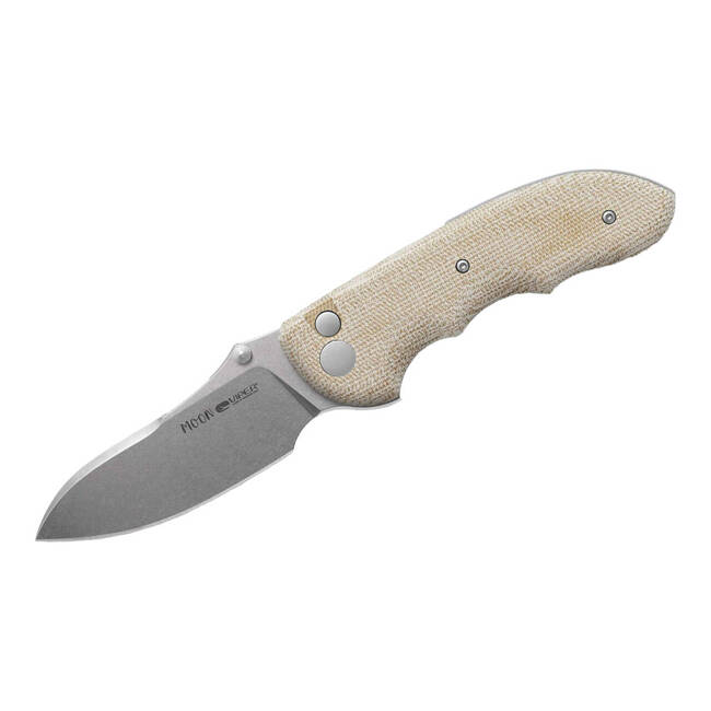 EDC KNIFE MICARTA NATURAL - VIPER MOON