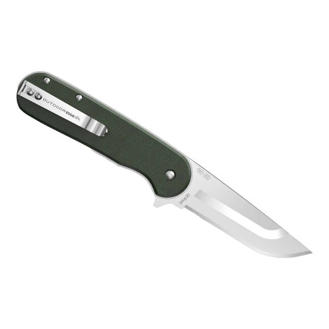 EDC KNIFE RAZOR VX3 3.0" MICARTA GREEN - OUTDOOR EDGE