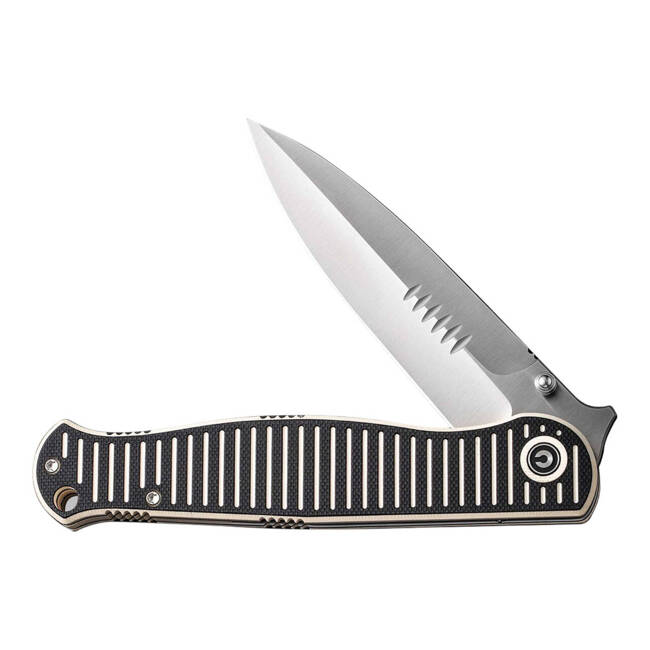 EDC KNIFE RS71 MILLED G10 IVORY & BLACK - CIVIVI