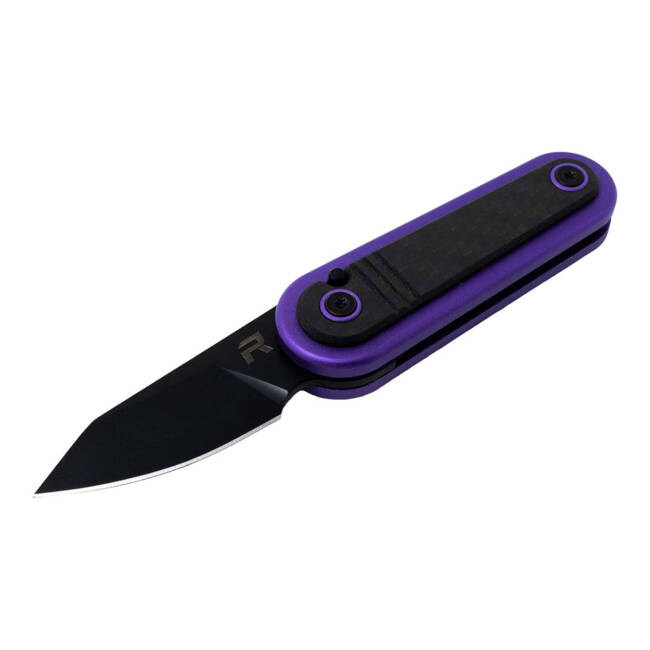 EDC KNIFE SPIRIT ALUMINUM CF PURPLE - REVO