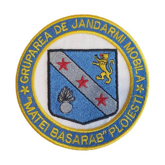 EMBLEMA GRUPAREA DE JANDARMI MOBILA PLOIESTI, cu aplicare termica