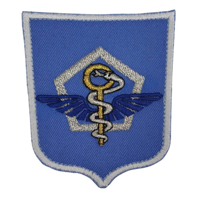 Emblema Institutul National de Medicina Aeronautica si Spatiala - oras bleu