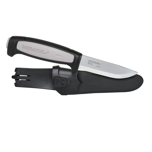 FIXED BLADE KNIFE - MORAKNIV® ROBUST - CARBON STEEL - GREY