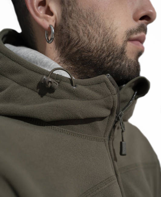 FLEECE JACKET - "HERCULES" - PENTAGON®  - WOLF GREY