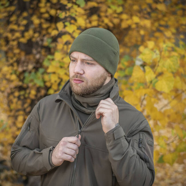 FLEECE WATCH CAP - POLARTEC - COYOTE BROWN - M-TAC