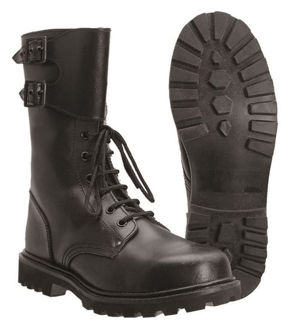 FRENCH ACTION LEATHER COMBAT BOOTS