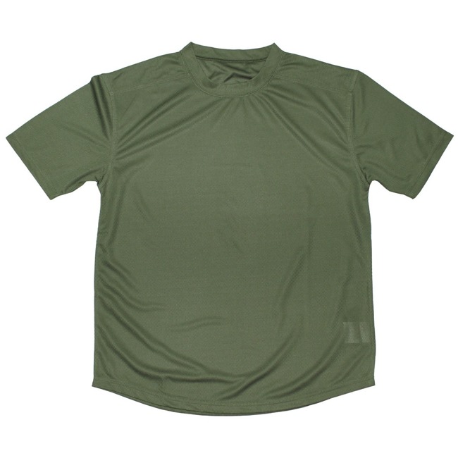 FUNCTIONAL UNDERSHIRT - GREEN - BRITISH MILITARY SURPLUS - USED