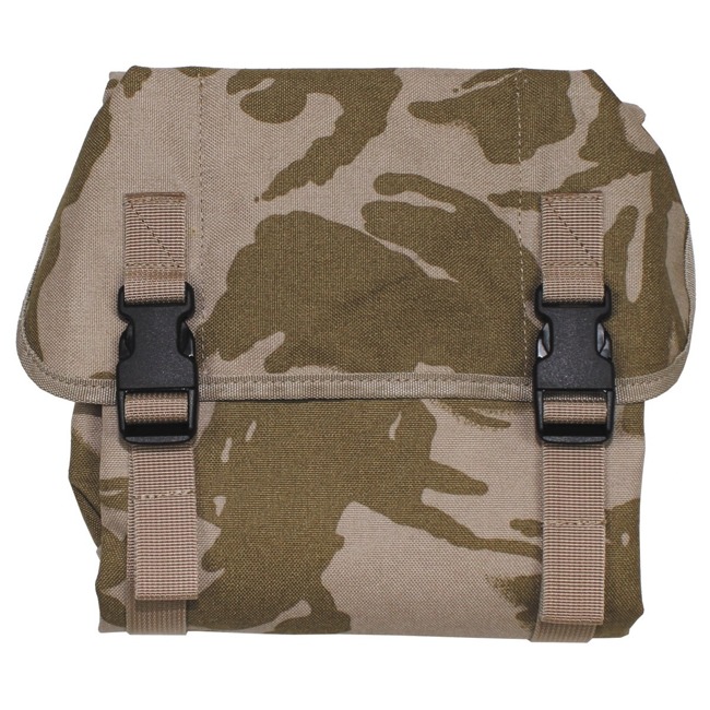 GB Bag, "Tactical", DPM desert, like new + Backpack "60 mm Mortar Ammunition" as a side pocket 