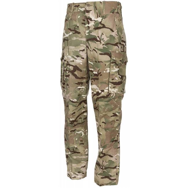 GB COMBAT PANTS - WINDPROOF - MTP CAMO - LIKE NEW