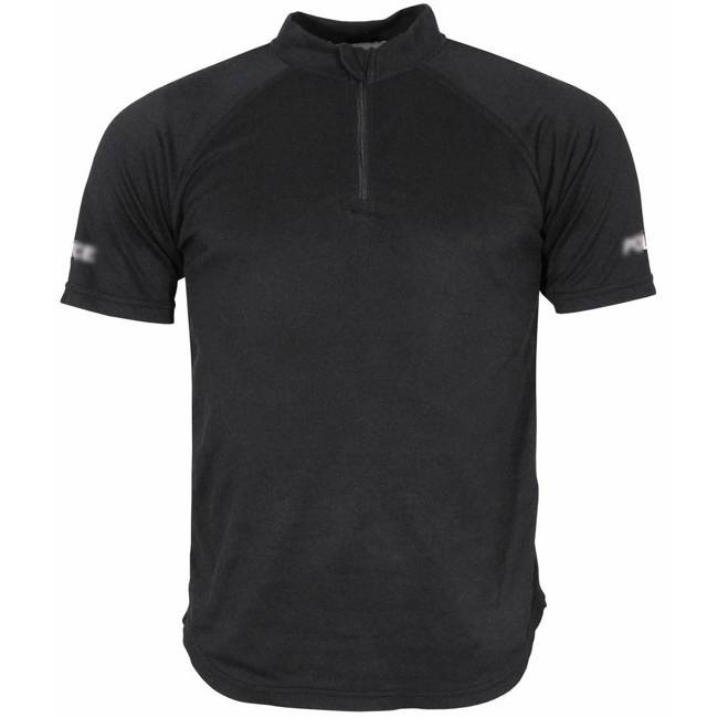 GB FUNCTIONAL SHIRT - BLACK - WITH ZIP - USED