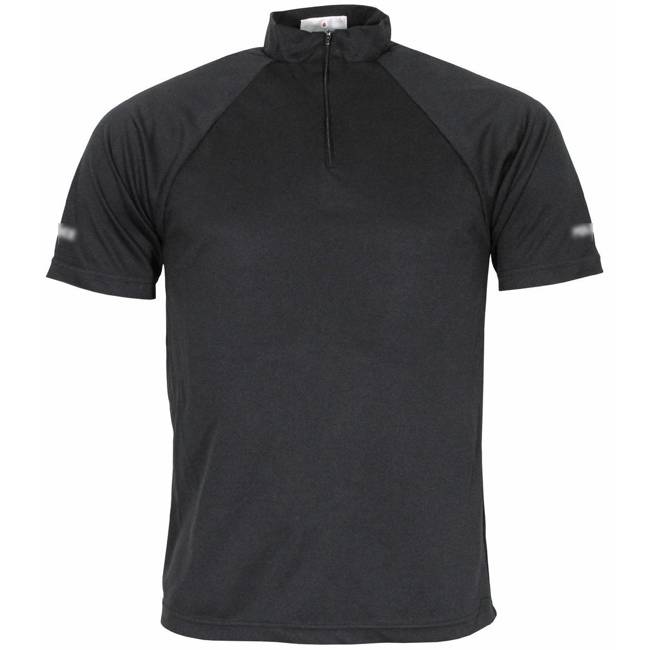 GB FUNCTIONAL SHIRT - BLACK - WITH ZIP - USED