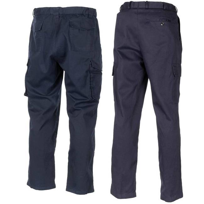 GB PANTS - POLICE - BLUE - MILITARY SURPLUS - USED