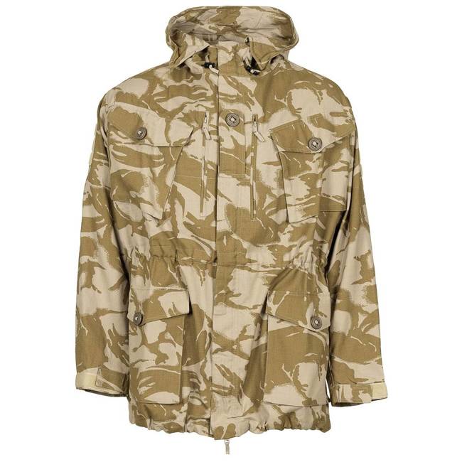 GB SMOCK COMBAT JACKET - WINDPROOF - DPM DESERT - LIKE NEW