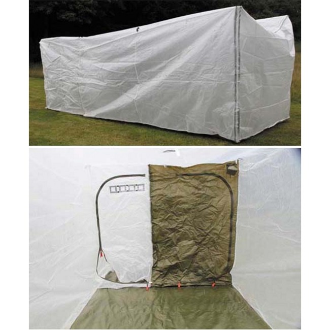 GB Tent, "UCPS", white, new