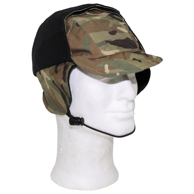 GB Winter Cap, "Cold Weather", MTP camo, Goretex, used