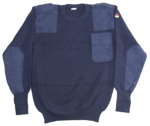 GERMAN COMMANDO SWEATER - NAVY BLUE - USED