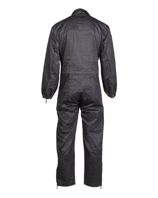 GERMAN TANKER OVERALLS, BLACK - UNLINED - MIL-TEC