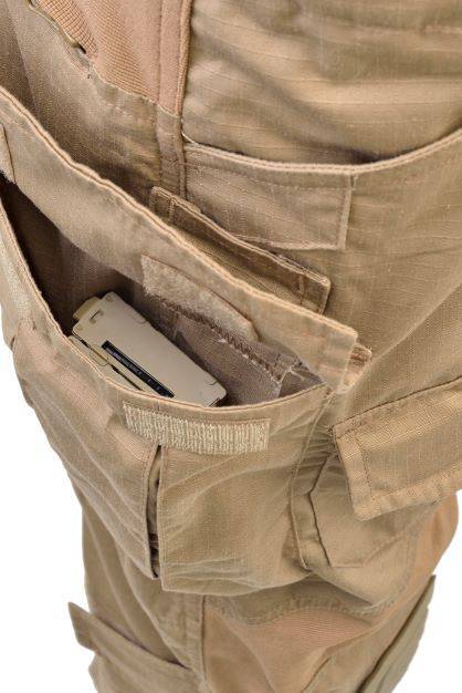 GLADIO TACTICAL PANTS WITH KNEE PADS - Defcon 5® - COYOTE TAN