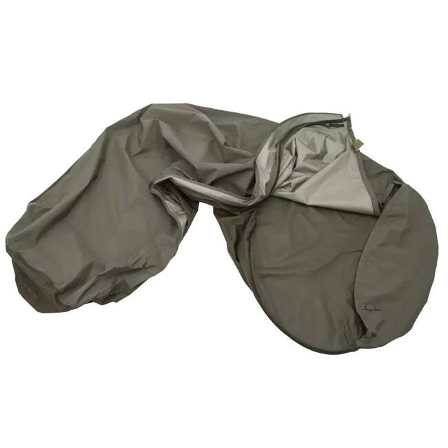 GORE EXPEDITION SLEEPING BAG COVER WITH ZIPPER ON THE LEFT - OLIVE - CARINTHIA