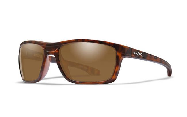 Glasses KINGPIN Brown Matte Demi Frame