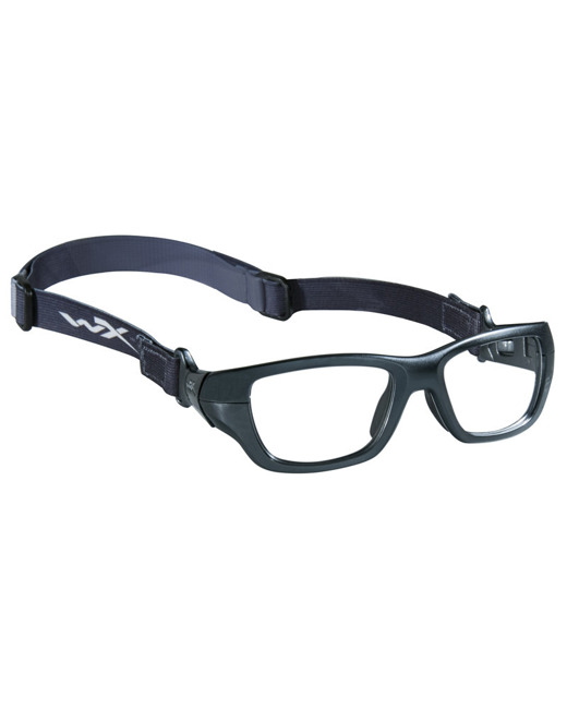 Glasses - Wileyx - FLASH Clear Graphite/Black Frame