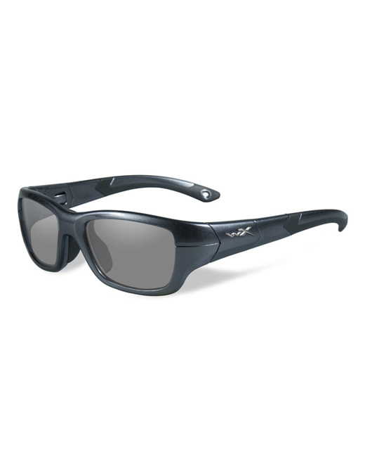 Glasses - Wileyx - FLASH Clear Graphite/Black Frame