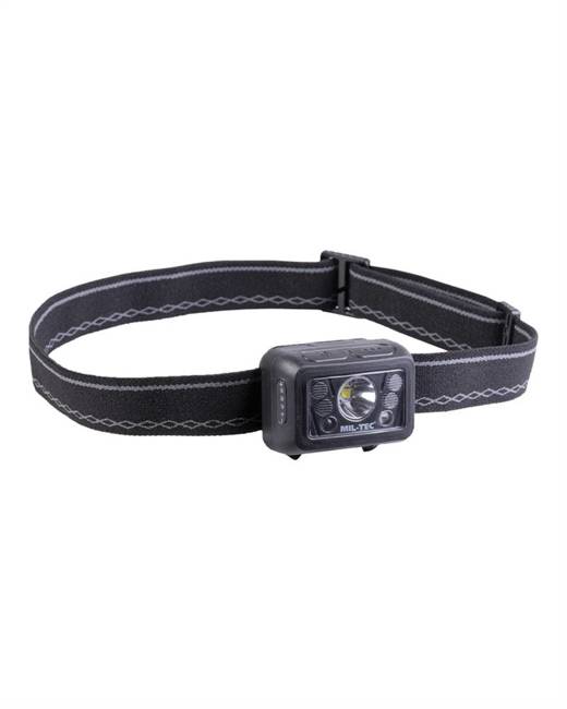 HEADLAMP RECHARGE ′GC260′ - BLACK - MIL-TEC 