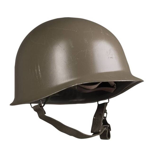 HELMET WITH INTERIOR - AMERICAN MILITARY SURPLUS - DECO - LIKE NEW