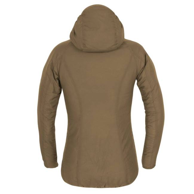 HOODED JACKET FOR WOMEN - WOLFHOUND® - Climashield® Apex™ - Helikon-Tex® - COYOTE 