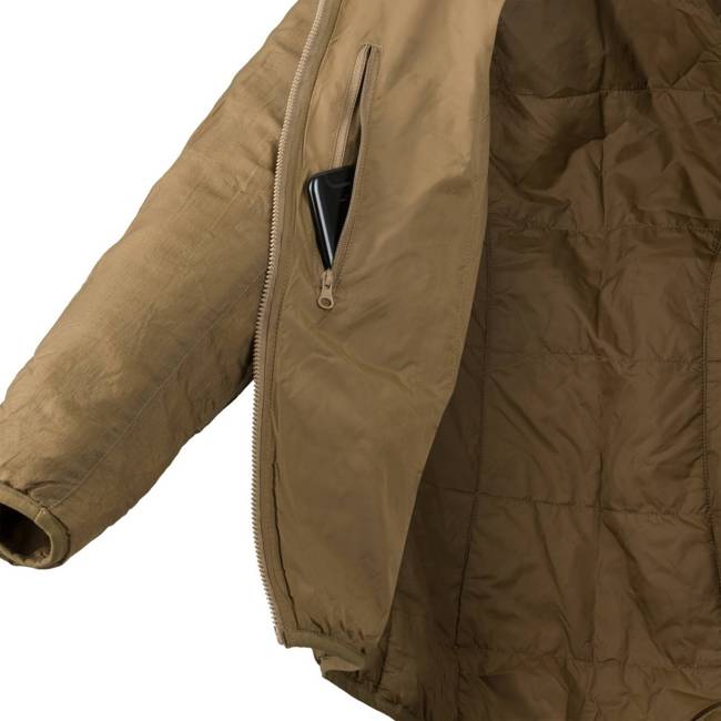 HOODED JACKET FOR WOMEN - WOLFHOUND® - Climashield® Apex™ - Helikon-Tex® - COYOTE 