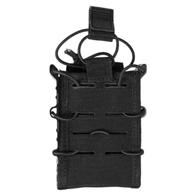 INDIVIDUAL TOP OPENING MAGAZINE POUCH SINGLE - BLACK - MIL-TEC