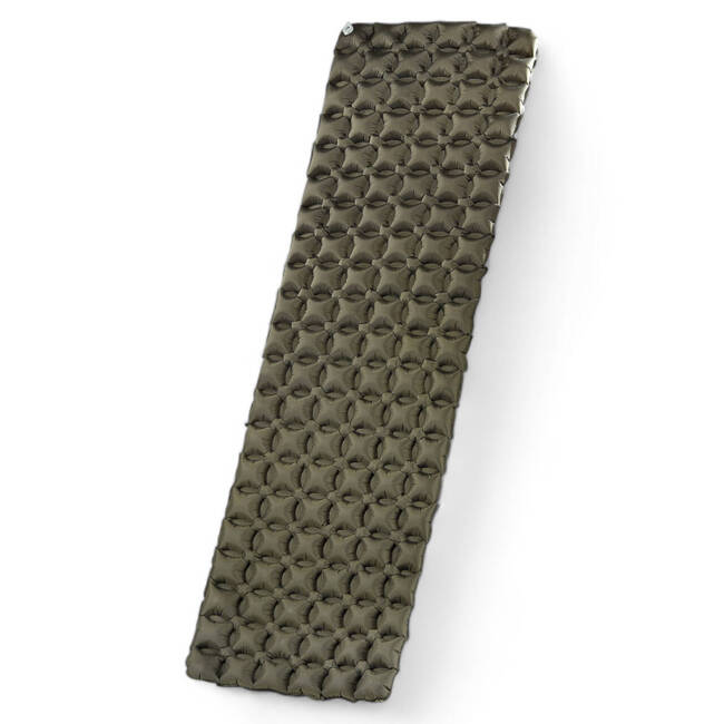 INFLATABLE SLEEPING MAT - 195x60 CM - OLIVE GREEN - M-TAC