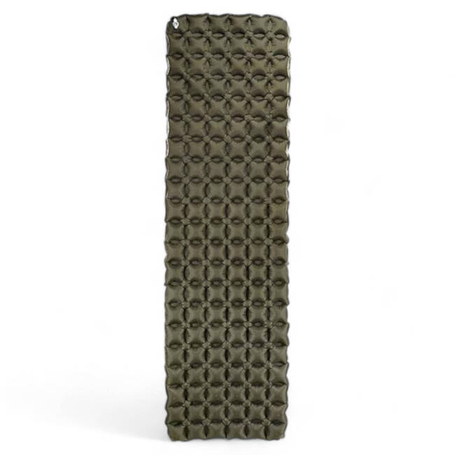 INFLATABLE SLEEPING MAT - 195x60 CM - OLIVE GREEN - M-TAC