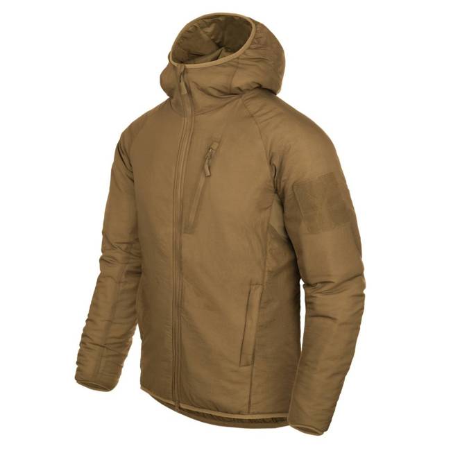 JACKET WITH HOOD - WOLFHOUND® - CLIMASHIELD® APEX - Helikon-Tex® - COYOTE 