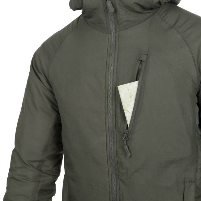 JACKET WITH HOOD - WOLFHOUND® - CLIMASHIELD® APEX - Helikon-Tex® - COYOTE 