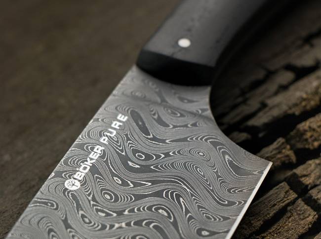 KITCHEN KNIFE DAMASCUS PURE SANTOKU - BOKER