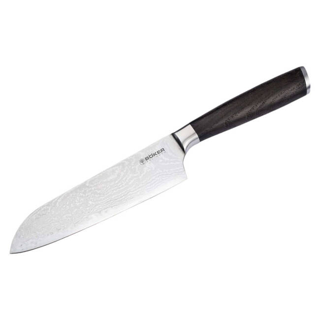 Kitchen knife - Meisterklinge Damast Santoku - Böker