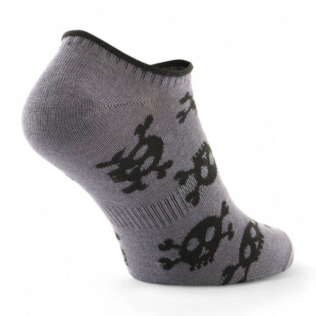 LIGHT SUMMER SOCKS - PIRATE SKULL - M-TAC - DARK GREY