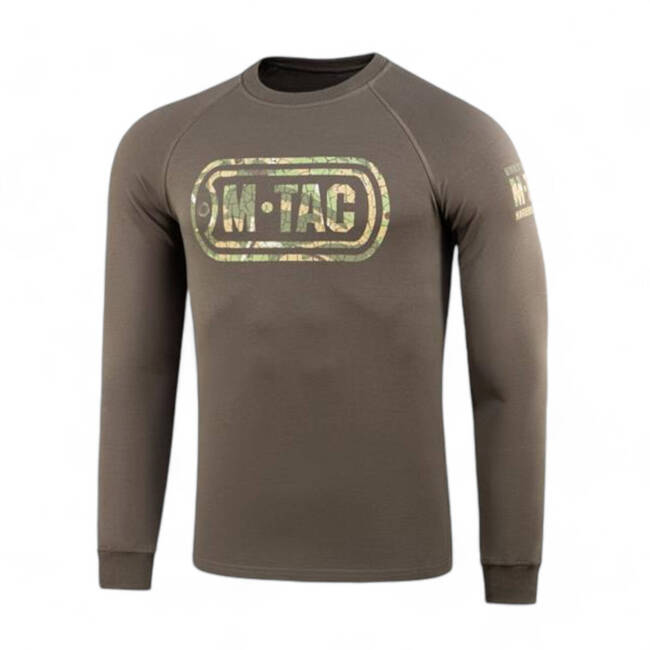 LOGO RAGLAN BLOUSE - DARK OLIVE - M-TAC