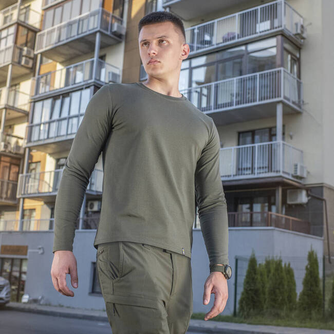 LONG SLEEVE T-SHIRT 93/7 SUMMER - ARMY OLIVE - M-TAC