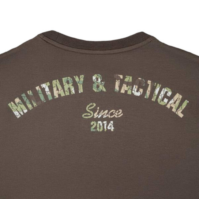 LONG SLEEVE T-SHIRT WITH LOGO - DARK OLIVE - M-TAC