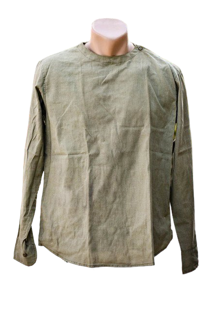 Long Sleeve Slip Shirt - Romanian military surplus - Olive - Like new