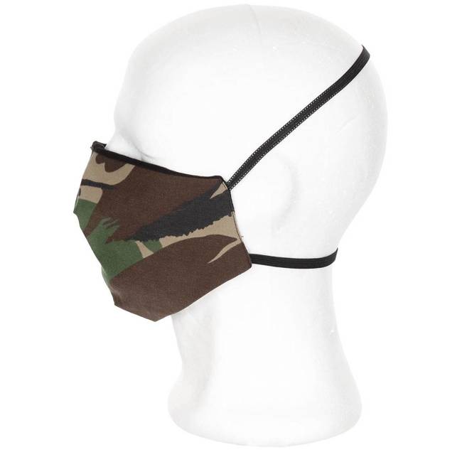 MASK FOR MOUTH AND NOSE - MFH® - CAMO 