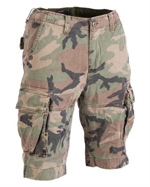 MEN'S WOODLAND VINTAGE SHORTS - MIL-TEC