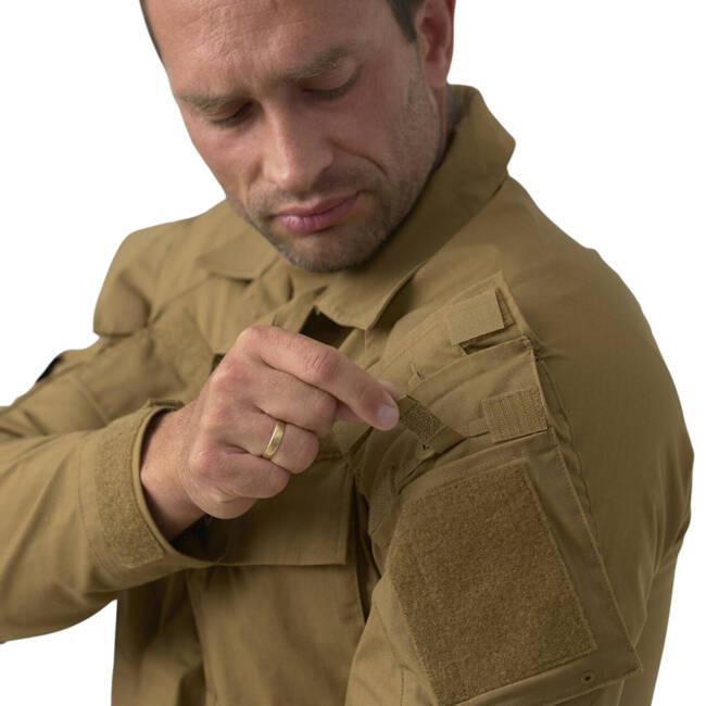 Modern uniform shirt - Raid - Polycotton Stretch Ripstop - Coyote - Helikon-Tex