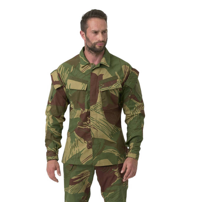 Modern uniform shirt - Raid - Polycotton Stretch Ripstop - Desert Night Camo - Helikon-Tex