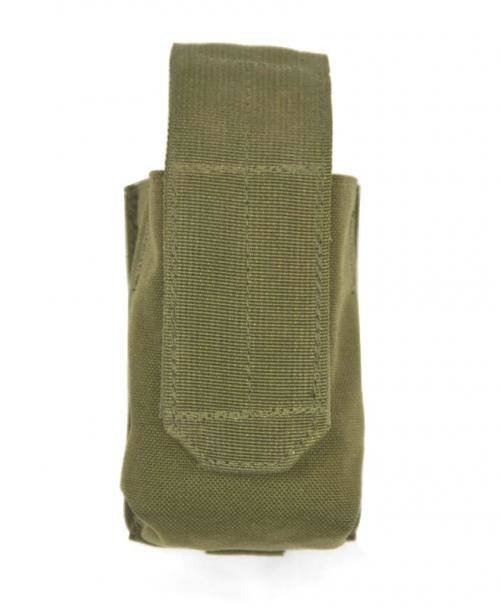 O.D. BLACKHAWK SINGLE GRENADE POUCH LIKE AS NEW