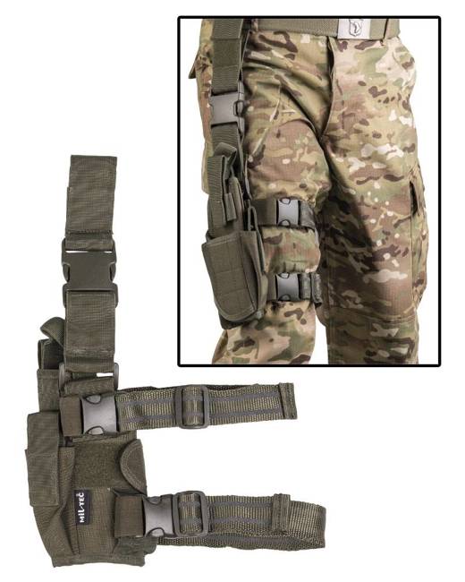 OD ADJUSTABLE CORDURA LEG HOLSTER