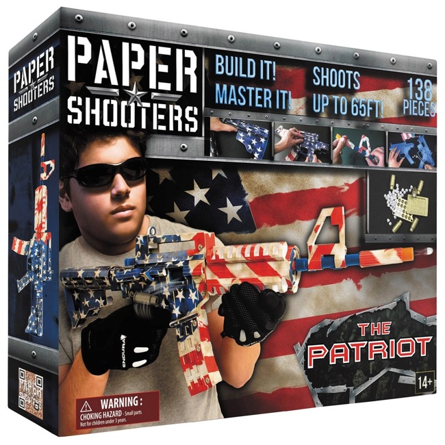 PAPER AMMO WEAPON KIT - "PATRIOT" - Paper Shooters®