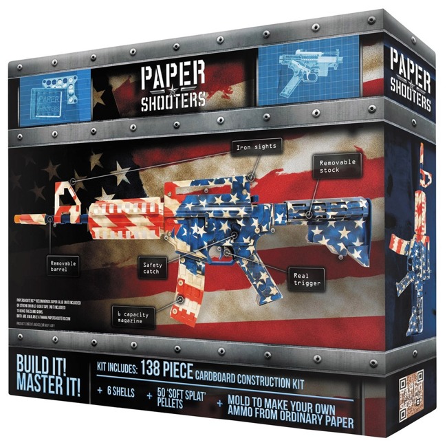 PAPER AMMO WEAPON KIT - "PATRIOT" - Paper Shooters®